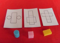 幾何形體表麵積展開模型