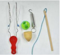 滾上體，秤（chèng），陀螺